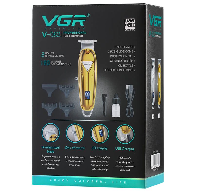 ماشين خط زن وی جی ار مدل VGR V-062 - فروشگاه آنلاین ریش تراش ....