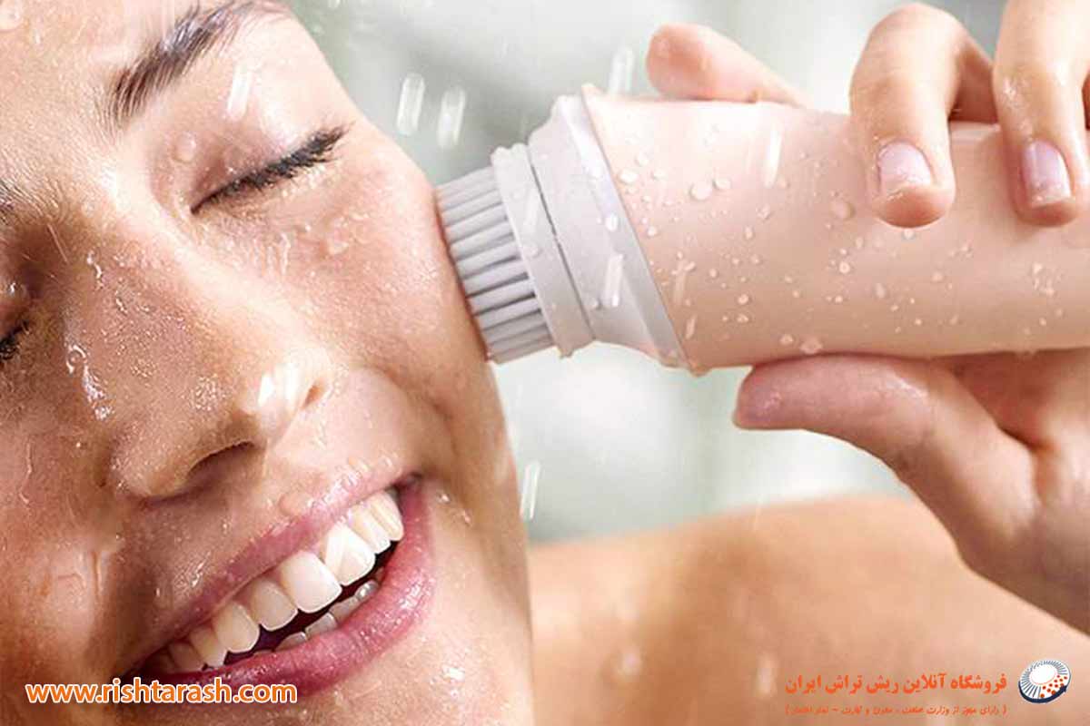 روشهای پاکسازی صورت با استفاده از برس پاکسازی